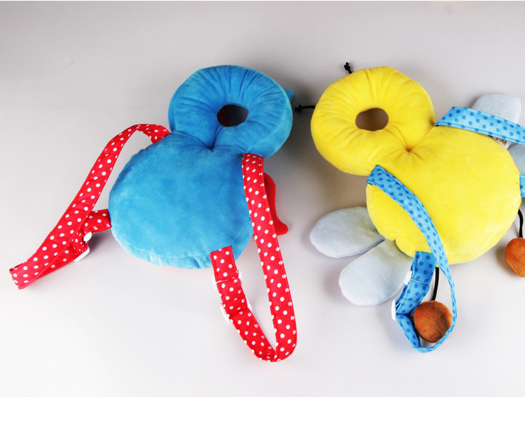 Protector de cabeza para bebé protector de cabeza para espalda animal búho abeja ladybug almohada anti-caídas varios dibujos animados opcional details Picture