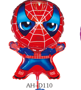 Factory wholesale of middle support rod balloons, animated cartoon children's toys, aluminum film balloons Item Picture