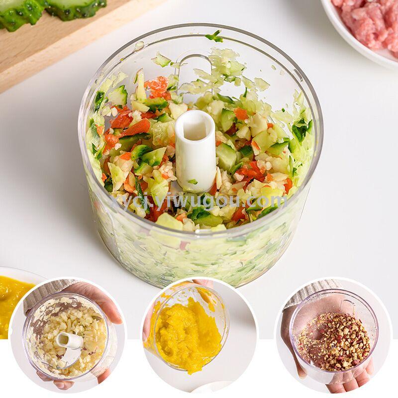 Mini garlic paste magic tool, garlic mashing machine, manual garlic paste machine details Picture