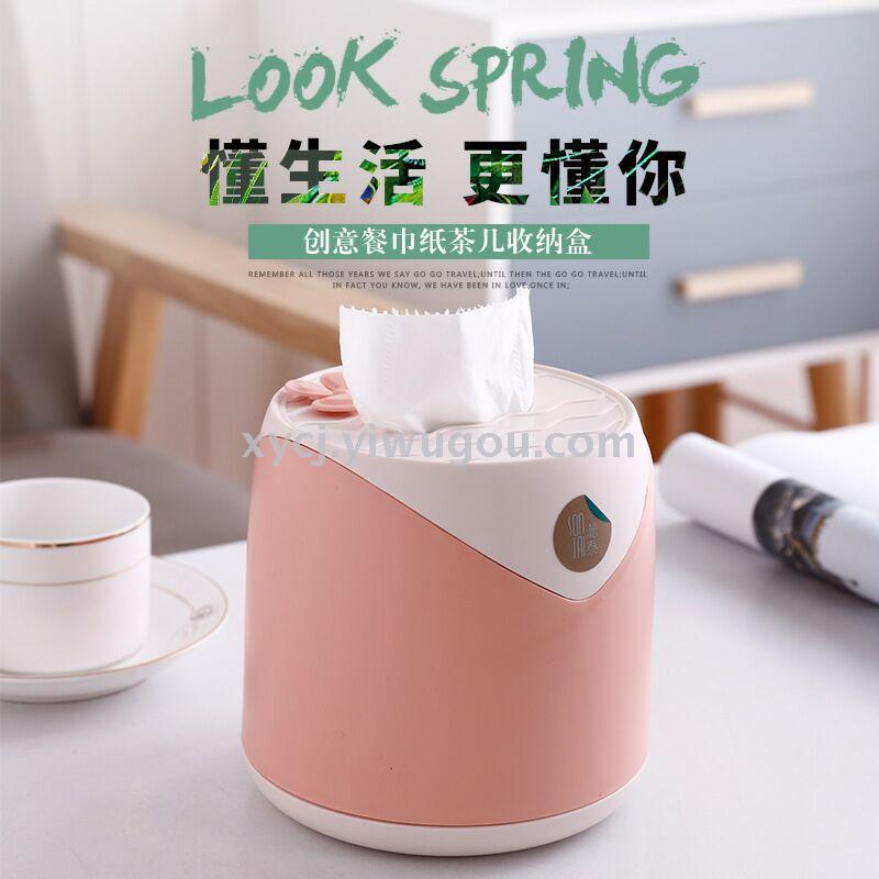 New creative round tissue box