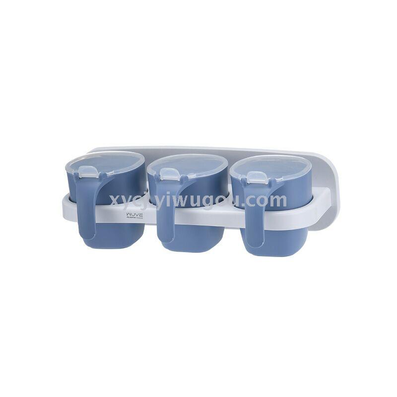 Simple and light luxury compartmentalized design: three-compartment/four-compartment seasoning jars Item Picture