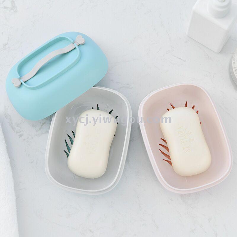 Simple and fashionable Nordic-style soap box for home use