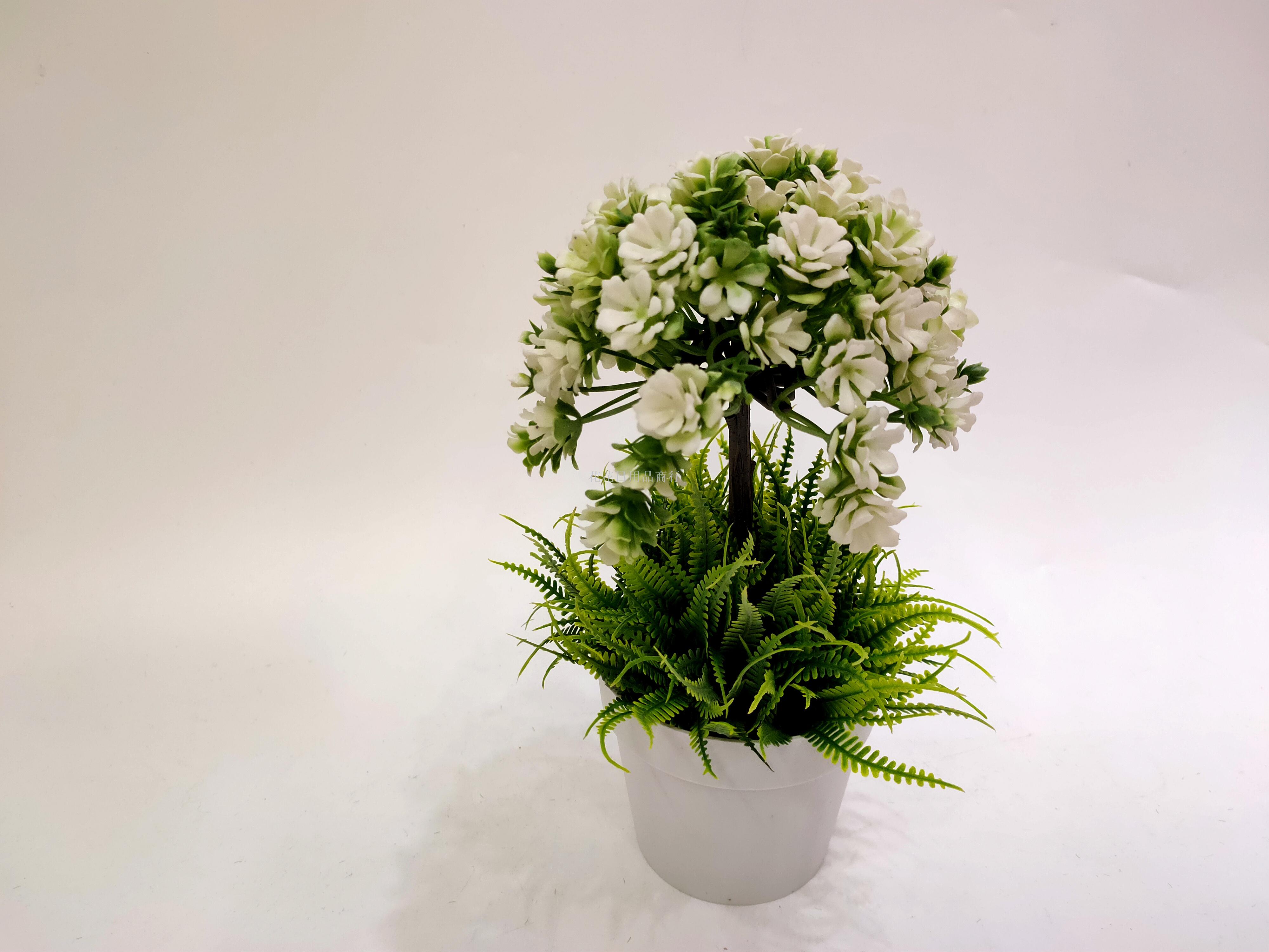 仿真盆栽实物图