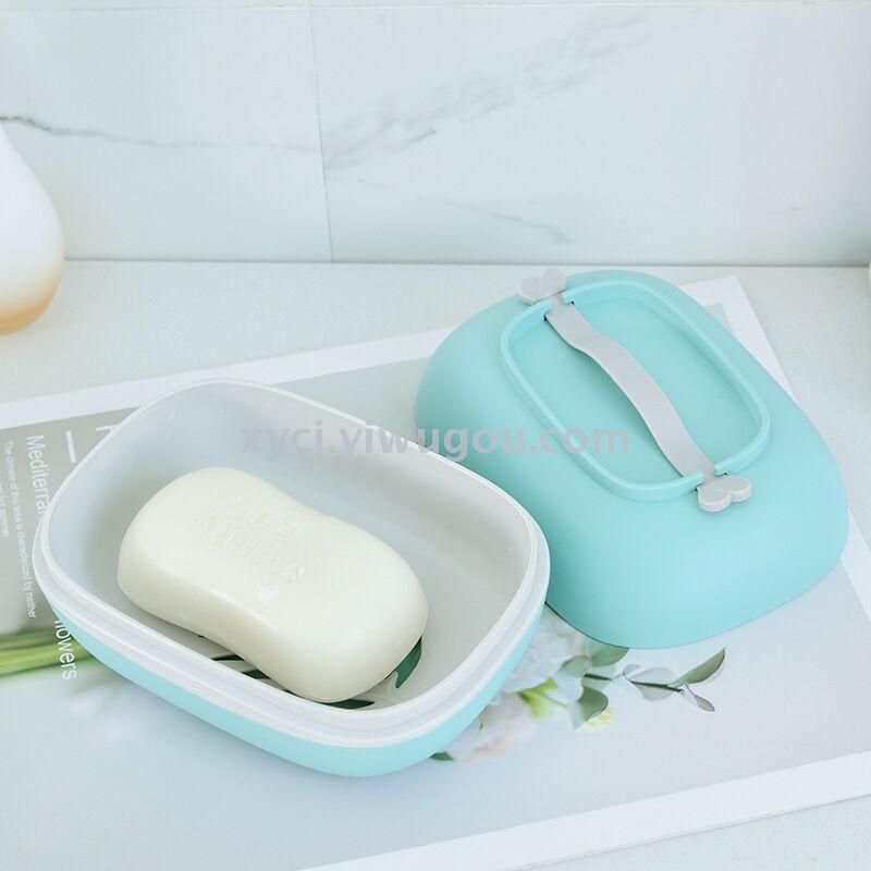 Simple and fashionable Nordic-style soap box for home use Specification image