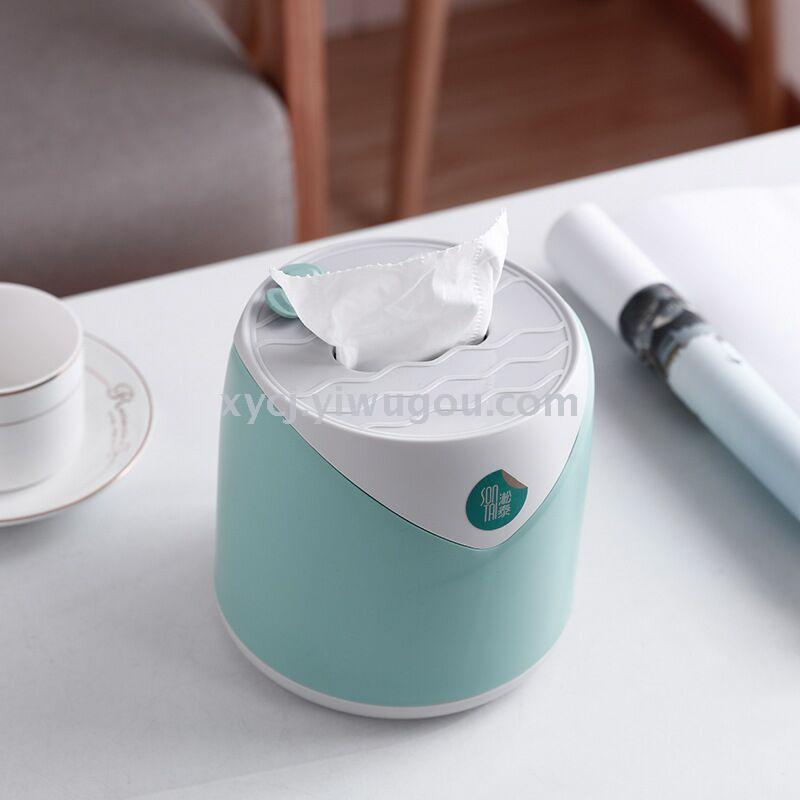 New creative round tissue box Specification image