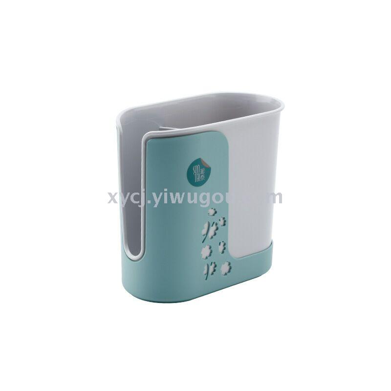 Creative kitchen plastic multi-functional storage rack and water-draining chopstick holder Application Scenario