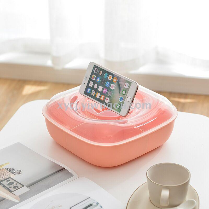 Creative cartoon rabbit-ear square fruit box