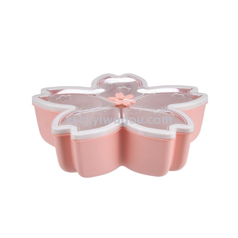Creative plant, flower and fruit box with lid, large-capacity lazy person snack storage box Item Picture