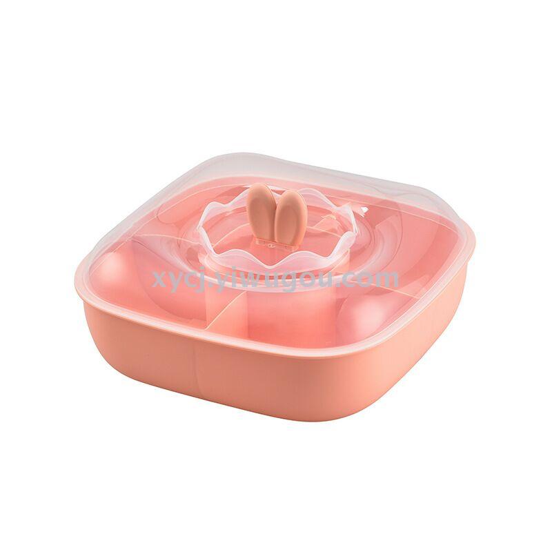 Creative cartoon rabbit-ear square fruit box Application Scenario