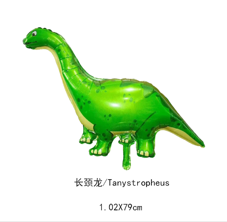 新款到货侏罗纪恐龙铝箔铝膜气球 庆典派对宝宝生日装饰气球产品图