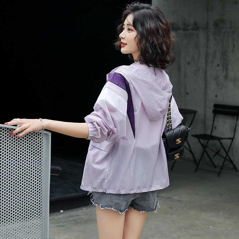 Student Korean-style loose and trendy sun-protective clothing for girls, 2020 summer new women's wear, thin, breathable and versatile short coat Application Scenario