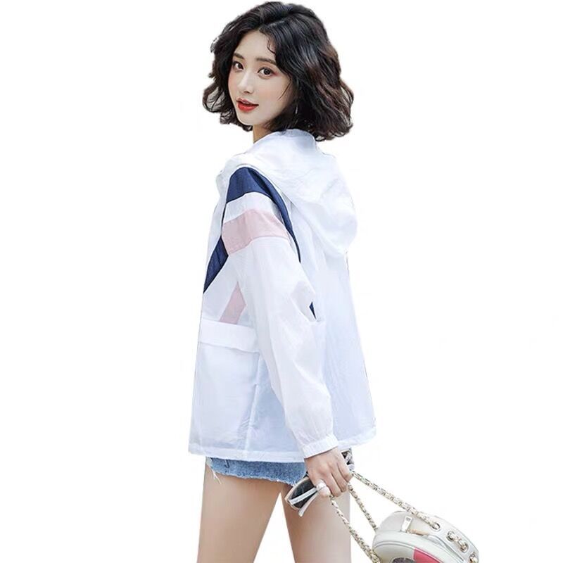 Student Korean-style loose and trendy sun-protective clothing for girls, 2020 summer new women's wear, thin, breathable and versatile short coat Item Picture