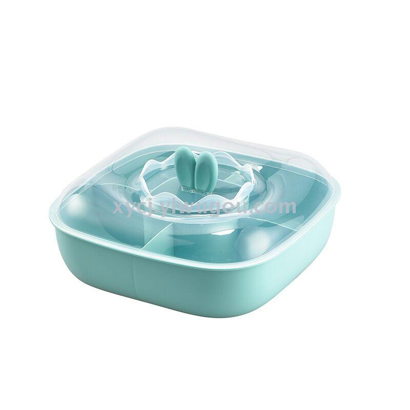 Creative cartoon rabbit-ear square fruit box Item Picture