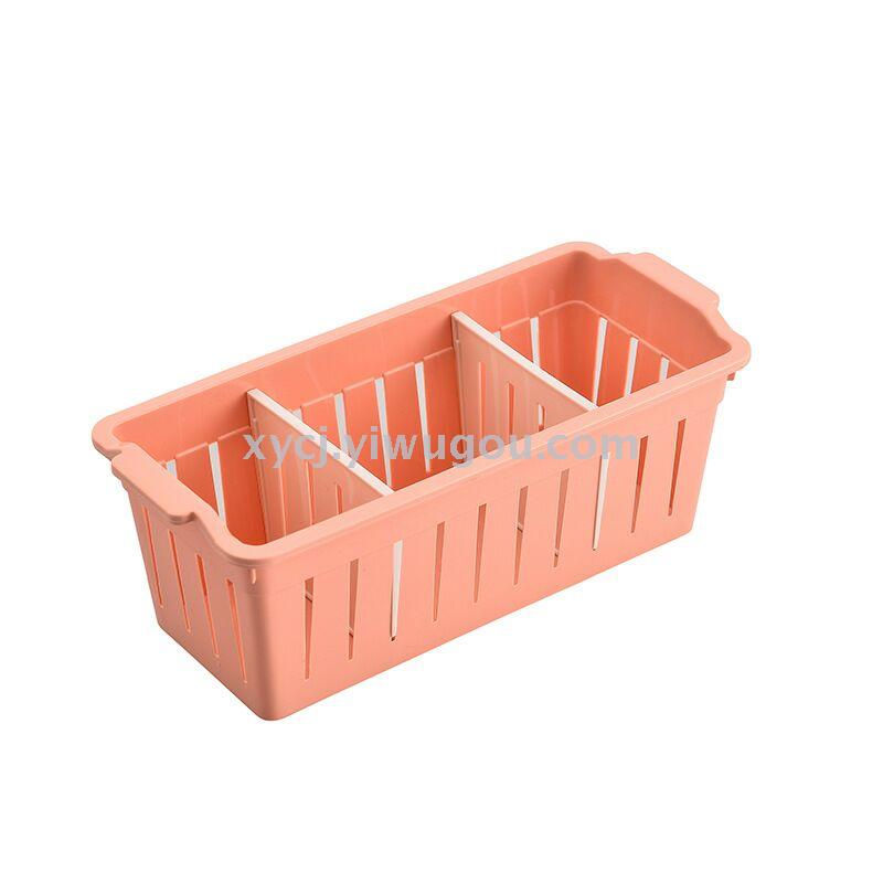 European-style simple hollowed-out compartments storage basket cosmetic supplies organizing box Item Picture