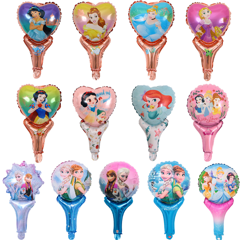 儿童手持棒玩具气球 卡通魔法棒打击棒 充气手棒拍拍棒铝膜气球产品图