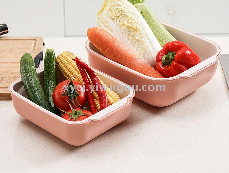 Nordic pink and blue creative vegetable and fruit baskets