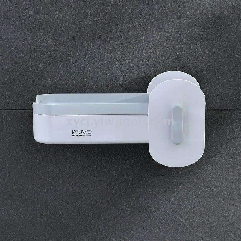 Wall-mounted hair dryer rack without drilling or leaving any marks details Picture