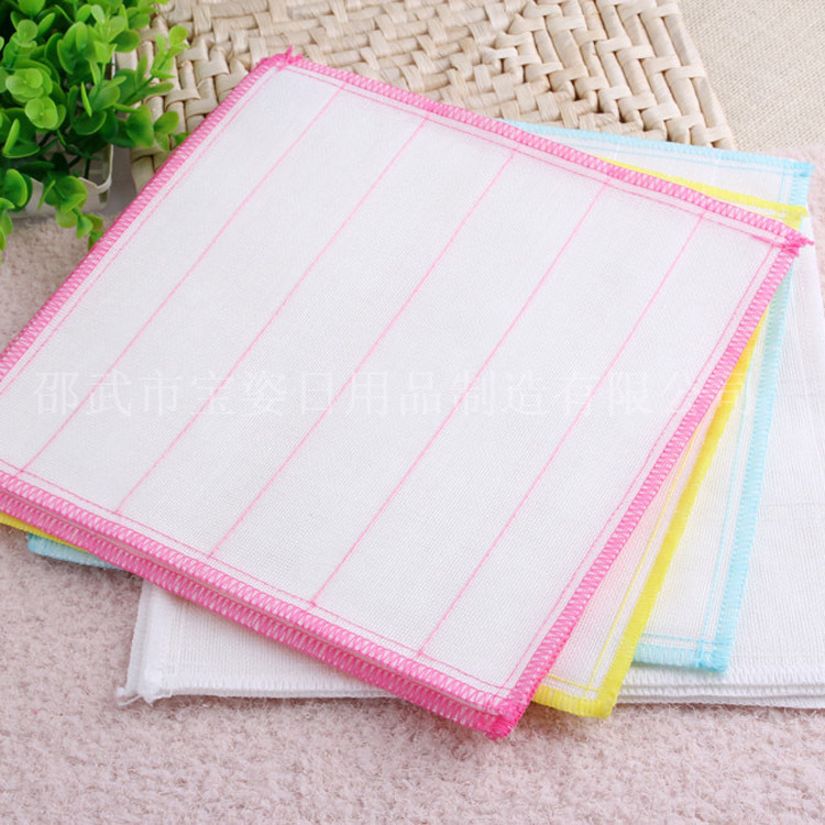 Baozi dishcloths that are not prone to oil stains or shedding, soft and fluffy, absorbent, wholesale, street stall and general merchandise cleaning cloths