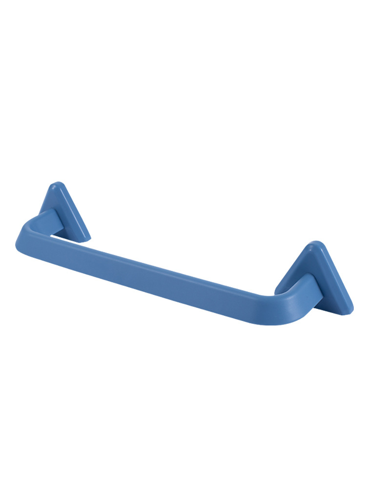 Creative towel rack, wall-mounted bathroom slippers rack, non-drilling towel rack, multi-functional kitchen pot lid rack Item Picture