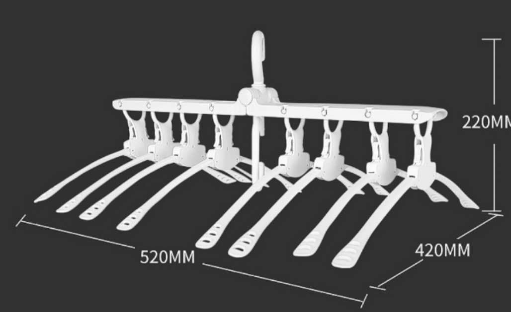 多功能衣架收纳神器衣架子挂衣架家用晾衣架抖音魔术衣撑多层折叠