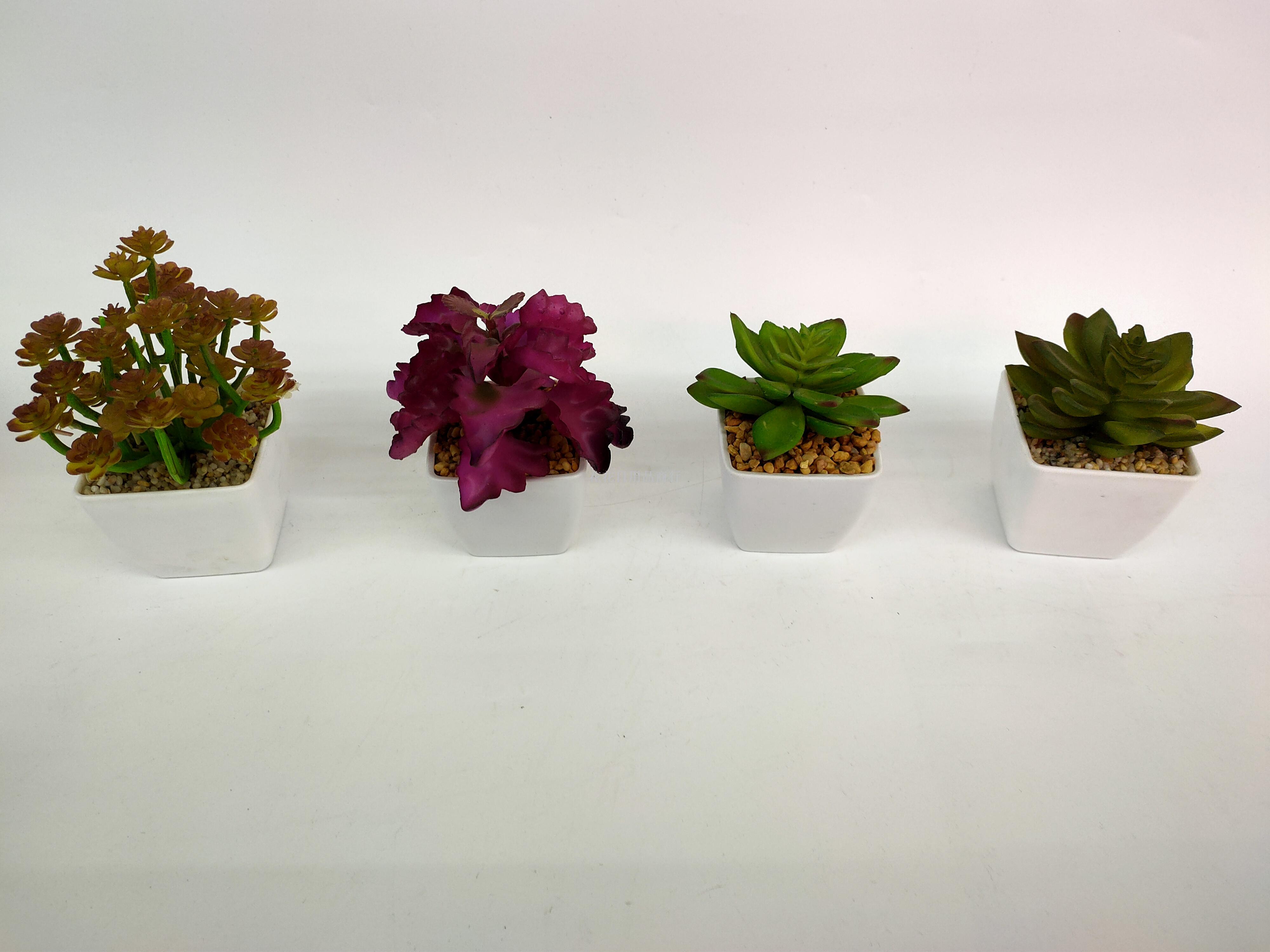 新款仿真植物多肉田园风装饰品多肉植物PU工艺品摆件