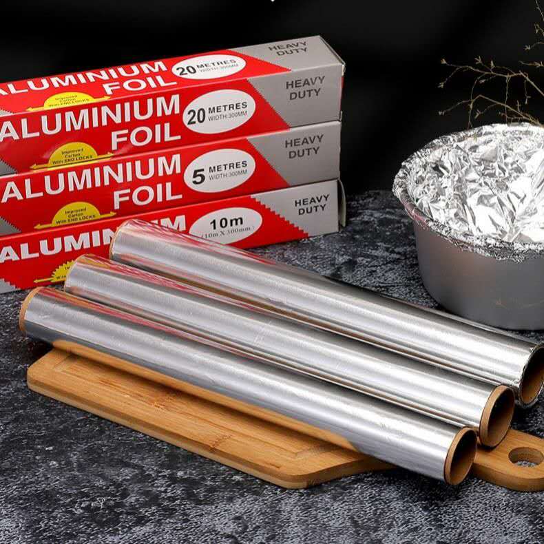 Sunshine department store 5 meters household aluminum foil foil thickened tin foil baking tools disposable roast paper
