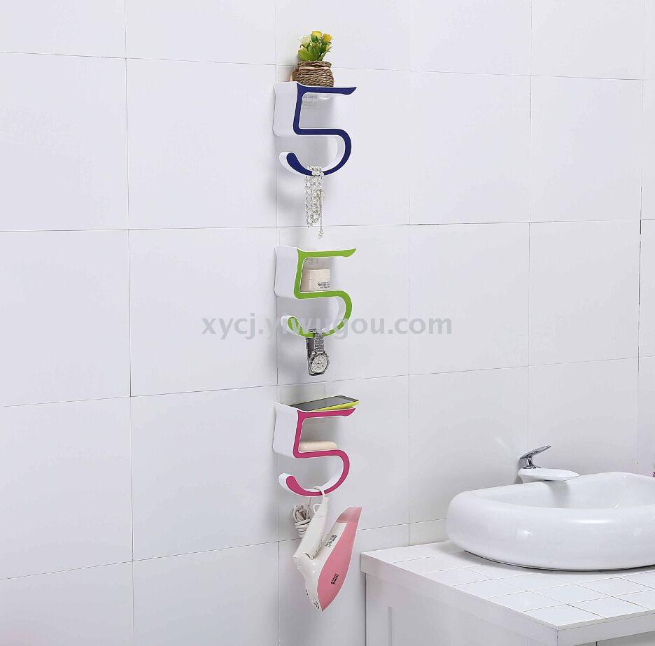 Number 5 Soap box bathroom shelf Application Scenario