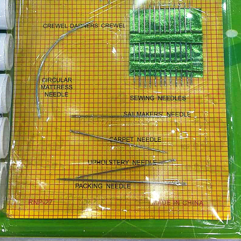Sunshine Department Store Portable Mini Needle and Thread, household needle and thread sewing kit with multiple types of needles Item Picture