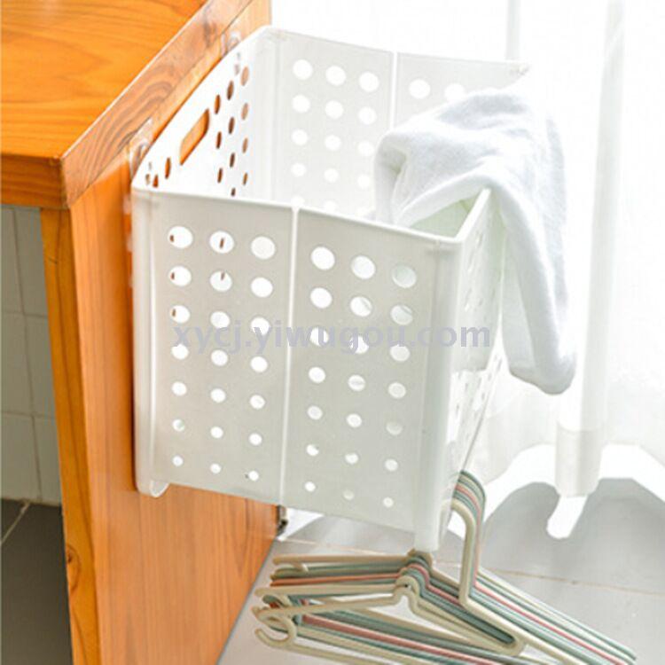 Wall-mounted foldable dirty clothes basket Item Picture
