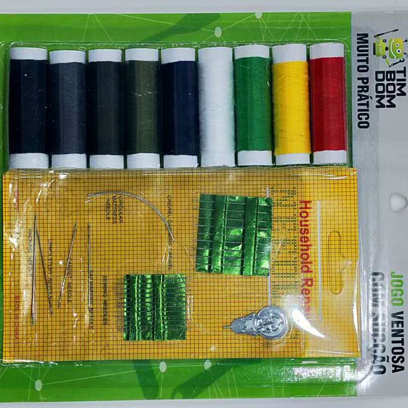 Sunshine Department Store Portable Mini Needle and Thread, household needle and thread sewing kit with multiple types of needles Specification image
