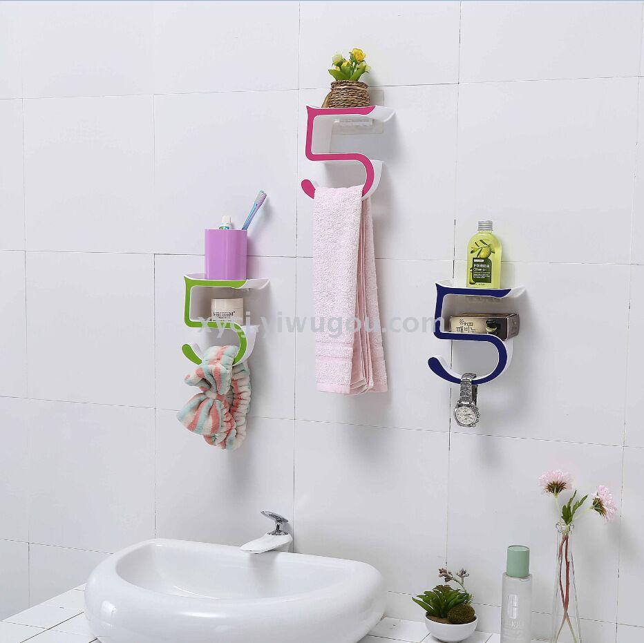 Number 5 Soap box bathroom shelf