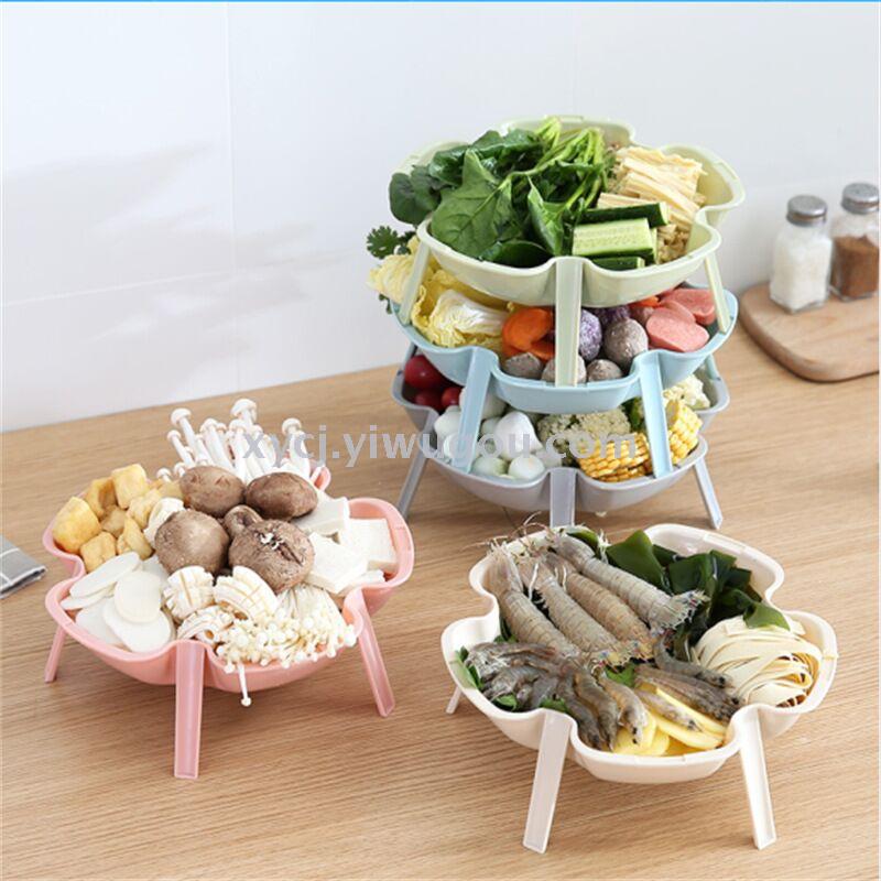 طبق الفواكه متعدد الطبقات قابل للتكديس Item Picture