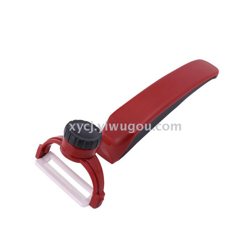 Multi-functional 180-degree rotatable blade peeler for fruits and apples Item Picture