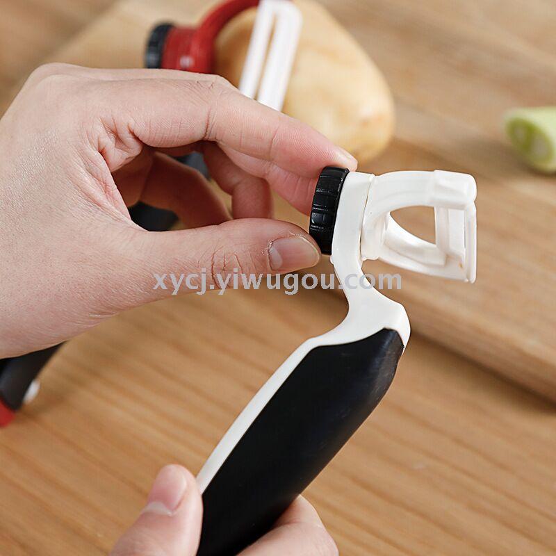 Multi-functional 180-degree rotatable blade peeler for fruits and apples Specification image