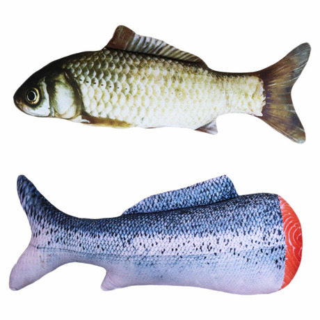Amazon's same style electric fish, simulated fish, Douyin's same style mint fish, pet cat fish, factory direct sales Specification image