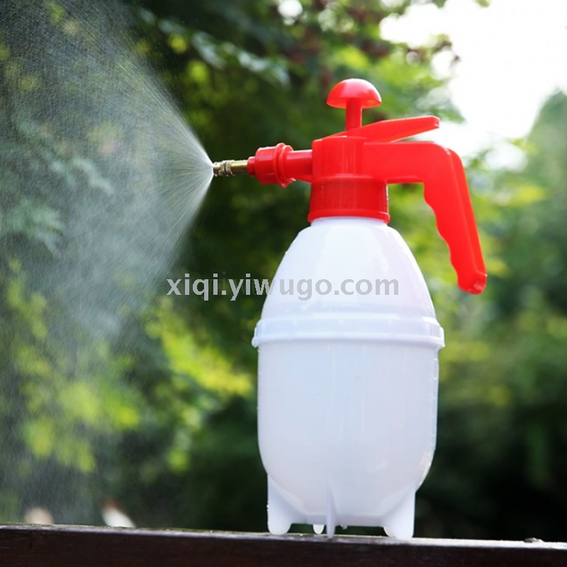 1.5升气压喷雾器可装热水PE喷壶园艺按压式大容量喷水壶RS-600126