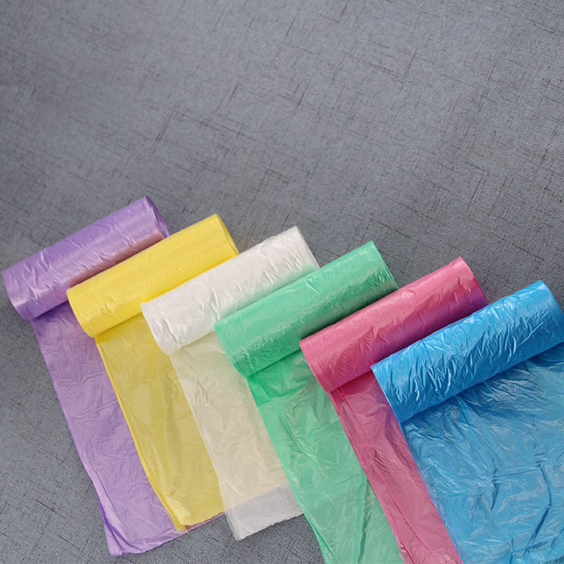 Wholesale of disposable garbage bags, black medium and large-sized flat-mouthed household plastic garbage bags. Factory in stock, one-piece consignment Application Scenario