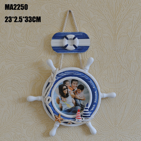 地中海木制相框 家居饰品生日礼物 影楼背景墙装饰工艺品MA2250
