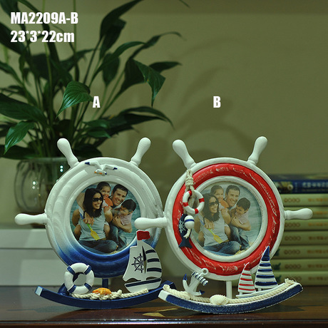 摇摆舵手相框 像框 地中海风格 海相框欧式 迈瑞恩相框MA2209