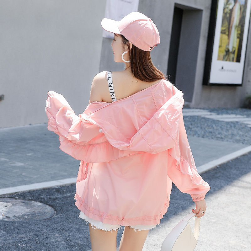 Sun protection Women's 2020 New style thin UV-resistant, breathable, versatile, fairy-like loose, super fairy-like and stylish women's coat Specification image