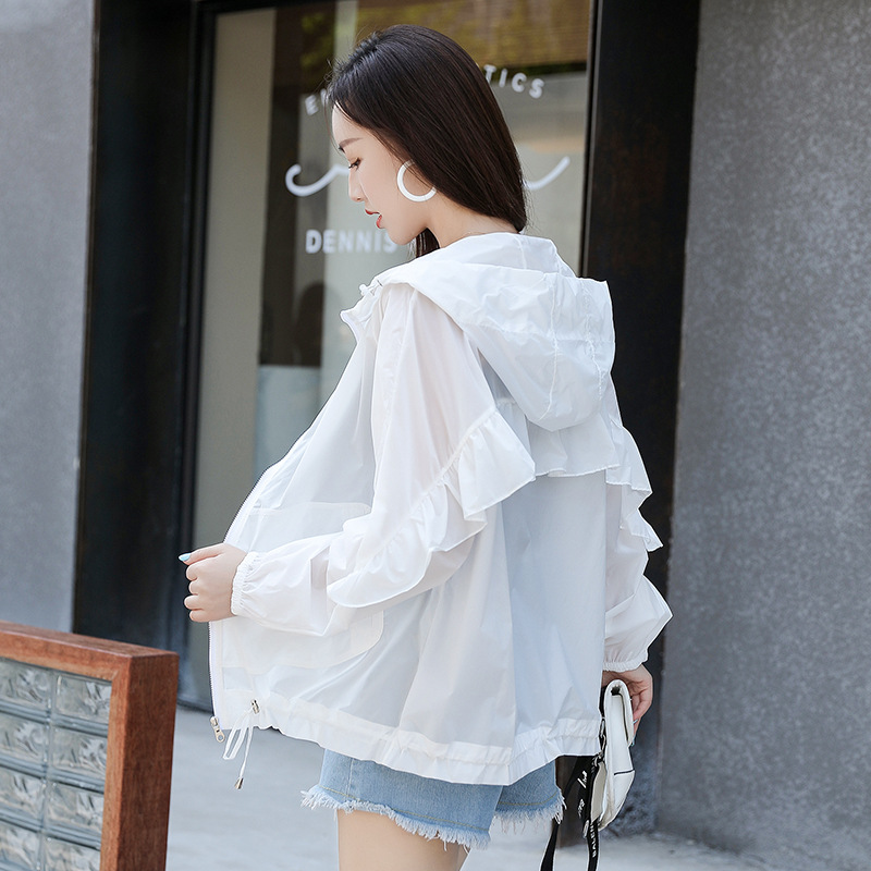 Sun protection Women's 2020 New style thin UV-resistant, breathable, versatile, fairy-like loose, super fairy-like and stylish women's coat Application Scenario