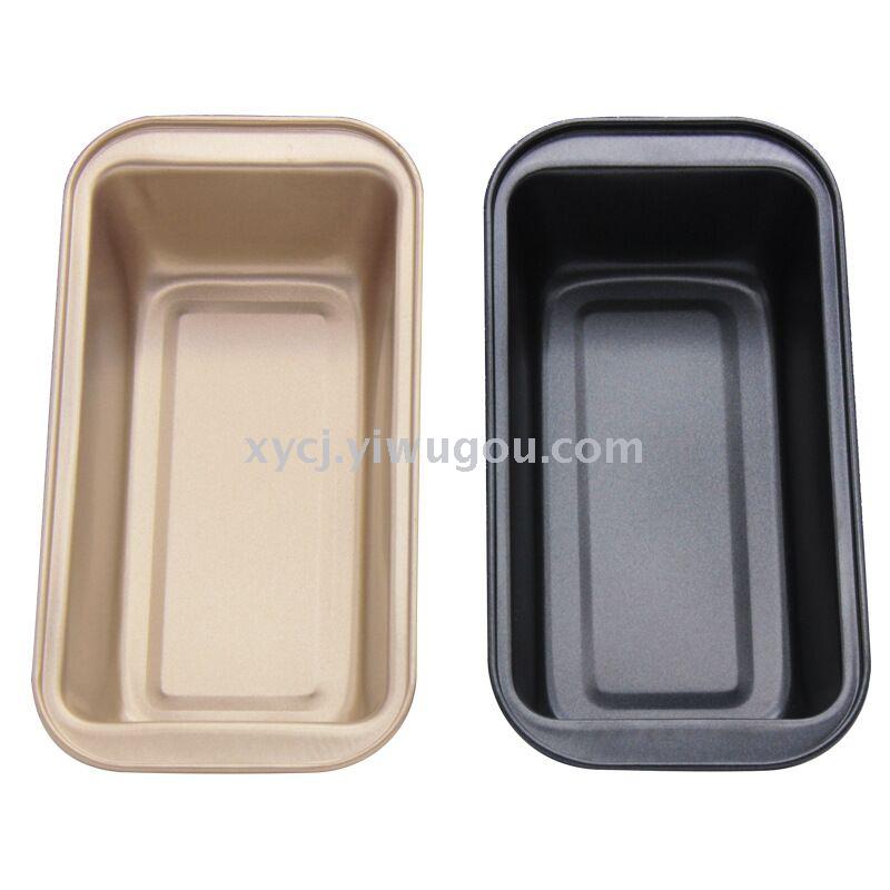 【 Small Size 】 Rectangular non-stick carbon steel toast box mold without lid Item Picture