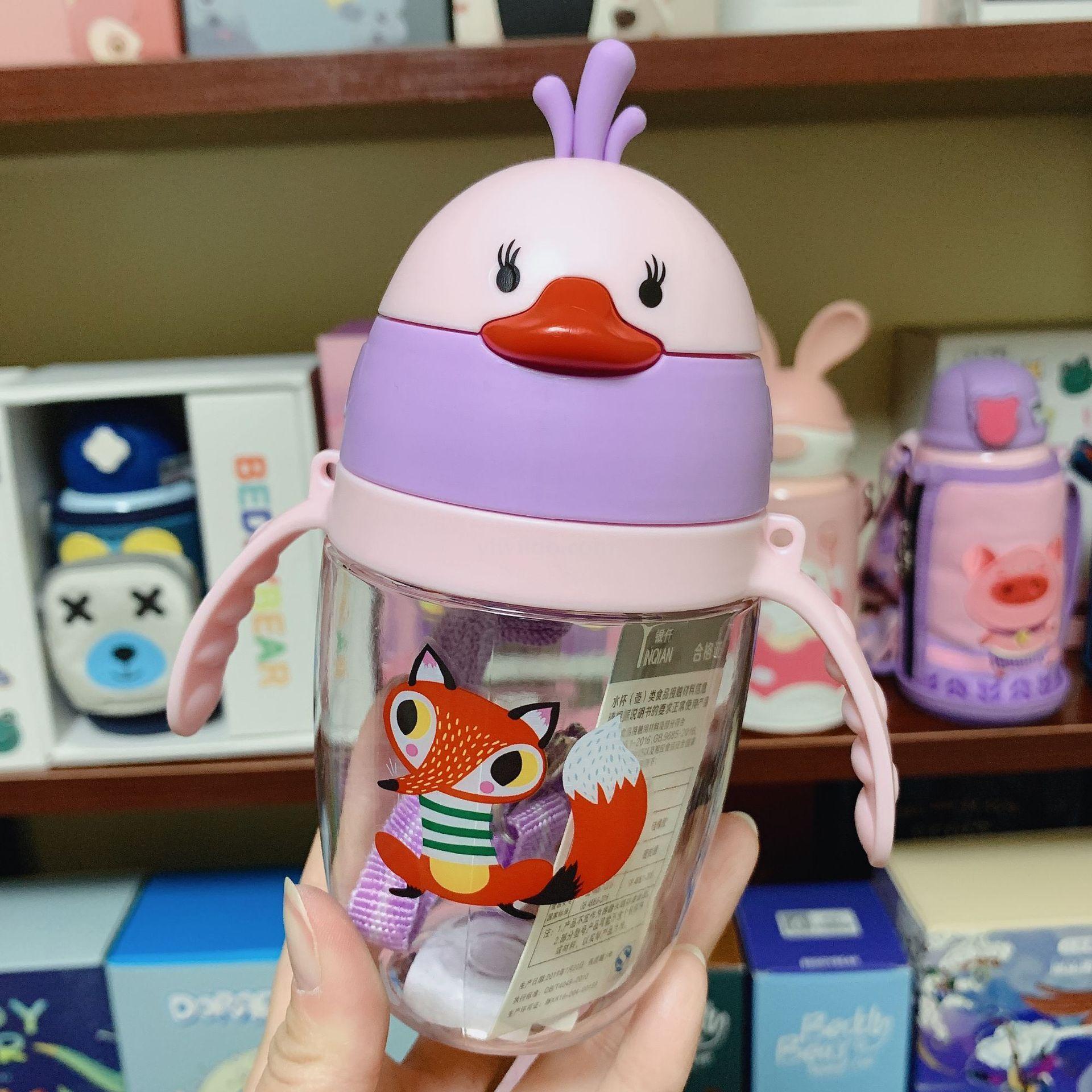 Sippy Cups for Kids 350ML Baby Cups with dual straps