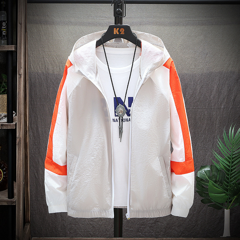 2020 Summer new outdoor cycling clothing, sun-protective clothing, men's skin care clothing, fishing breathable sun-protective clothing, one-piece consignment details Picture