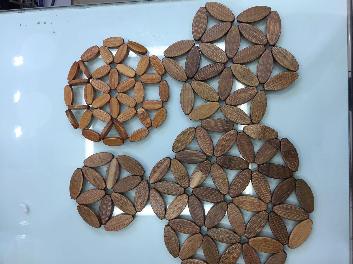 Tray mat, cup mat, casserole pot mat, hot mat, household table mat, bamboo mat, bowl mat, table mat, pot mat, hot mat