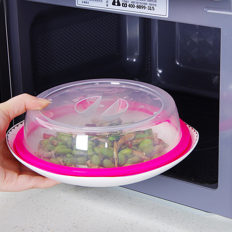 Stackable refrigerator fresh-keeping lid, microwave oven-specific heating oil-proof lid, bowl lid, plate lid, multi-purpose sealing lid Application Scenario