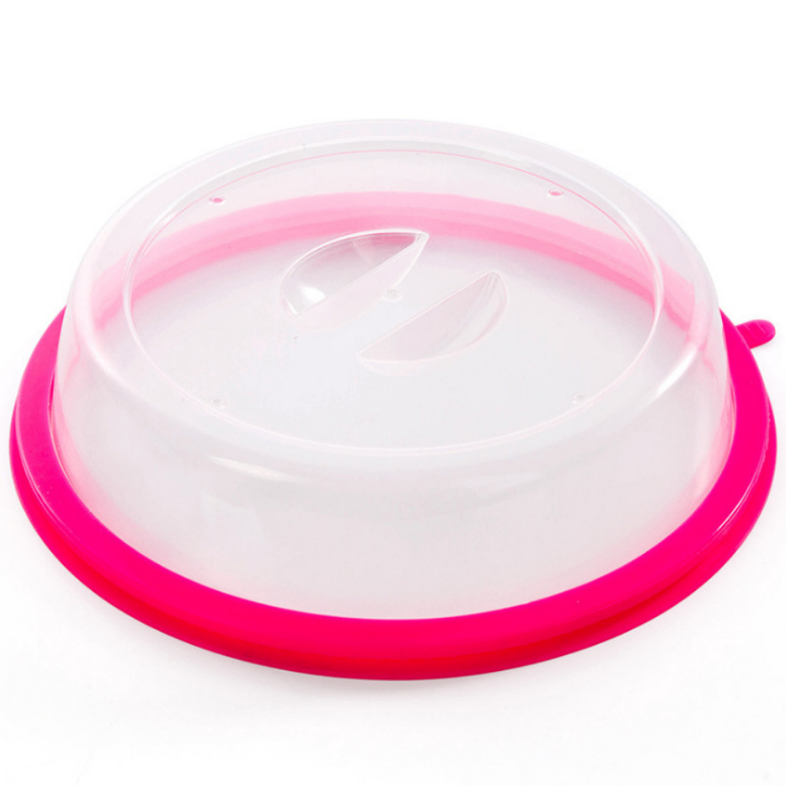 Stackable refrigerator fresh-keeping lid, microwave oven-specific heating oil-proof lid, bowl lid, plate lid, multi-purpose sealing lid Item Picture