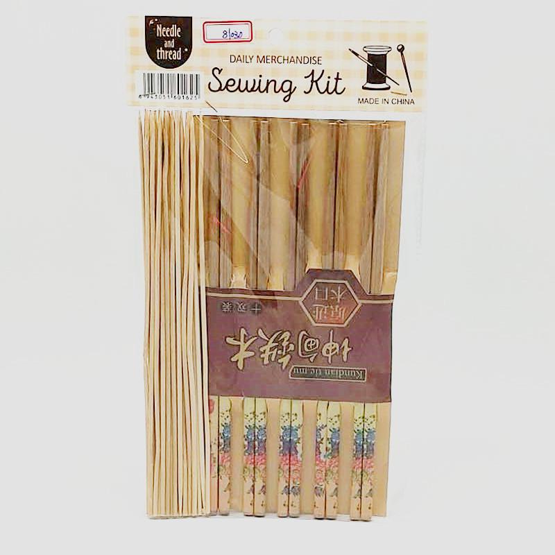 Sunshine Department Store Hanging Card Bamboo and Wood Chopsticks, skewers, household barbecue skewers, chopsticks set, non-disposable chopsticks Application Scenario