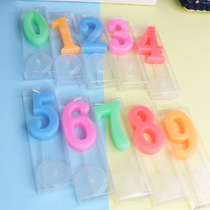 Large tray Digital candles Candy Birthday candles cake Party candles decorative craft candles candles