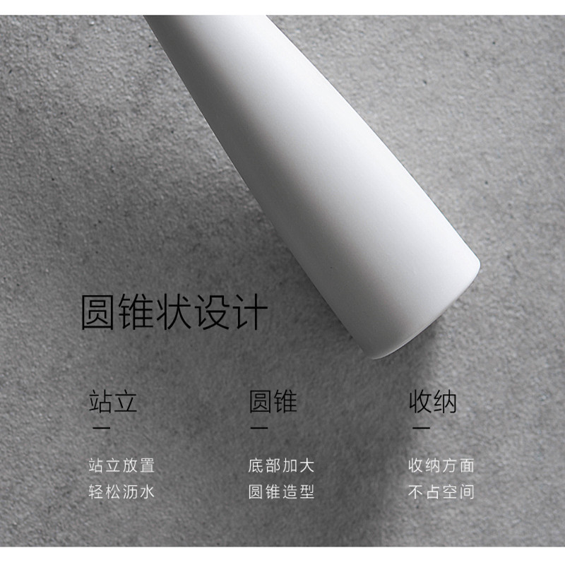 Vertical sponge cup brush for cleaning thermos cups, baby bottles and glass cups. Thickened plastic sponge cup brush Application Scenario